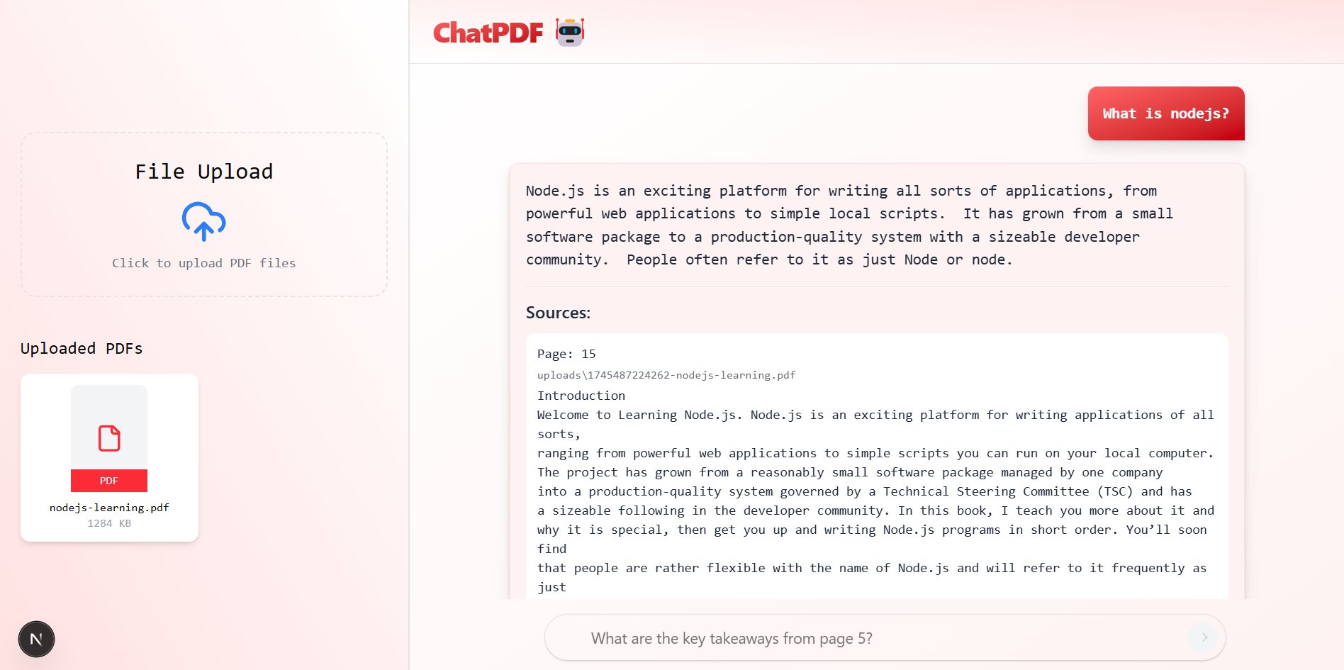 ChatPDF